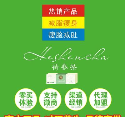 專減頑固性肥胖，高端荷葉人參茶 隨仕美荷參茶，全國一件發貨包郵